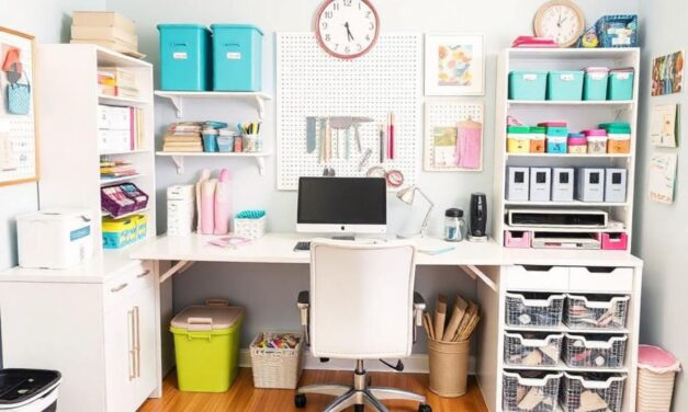 7 Best Tips for Craft Room Organization